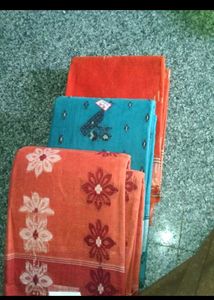 3 Pure Cotton Saree