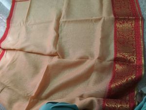 Elegant Striped Saree