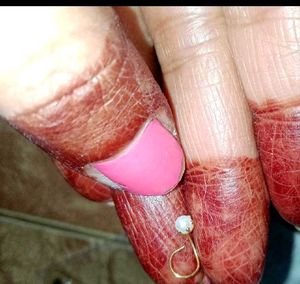 Khushbu Jewellers Pearl Nose Pin🦪