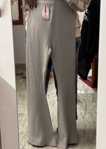 Ribbed Knit Flare Leggings