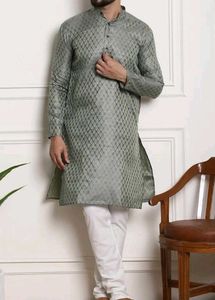 Elegant Green Men's Kurta