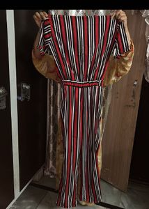 Striped Jumpsuit