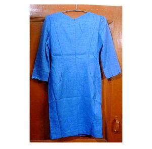Denim Touch Kurti + Pant With Freebie Dupatta