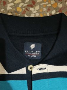 Stylish Striped Polo Shirt