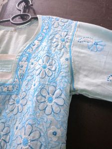 Chikenkari Kurta