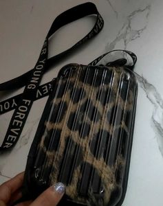 Animal Print Sling Bag