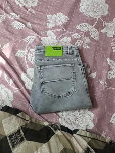Gray Denim Jeans