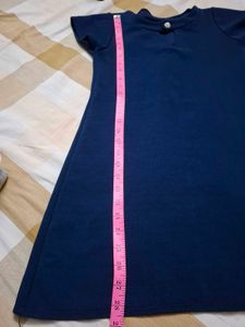 Cute Navy Blue Mini Dress