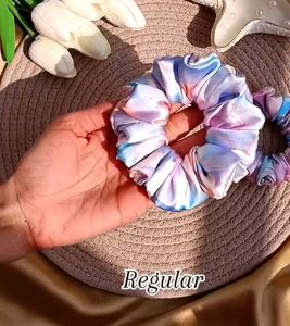 Pastel Tie-Dye Scrunchie