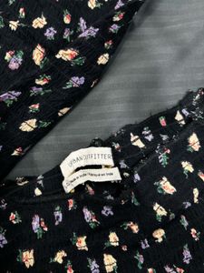 Floral Print Crop Top