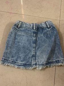 Babyhug Denim Skirt