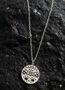 Circular Pendant Necklace For Women
