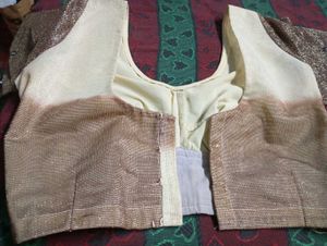 used Elegant back neck Blouse.