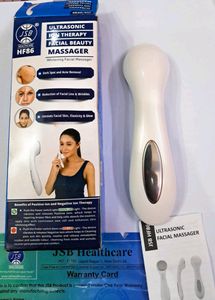 🟢 Ultrasonic Facial Massager