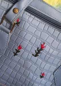 Floral Embroidered Handbag