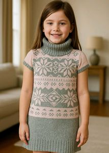 Piper Girls Winter Sweater Dress – Size 6/6X