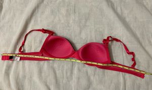 Cute Pink Polka Dot Bra