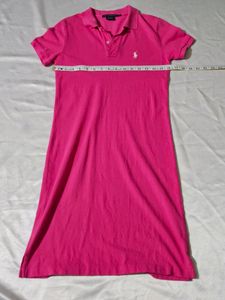 Rose Pink Ralph Lauren T Shirt Dress
