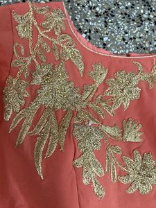 New Coral Gown For Grabs