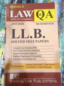 LLB Solved Test Papers