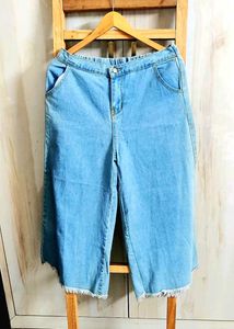 Denim Culottes waist size-30-32