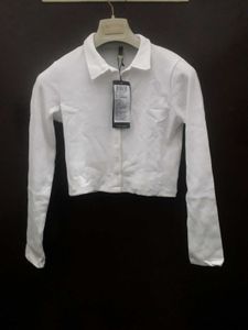 White Long Sleeve Top