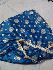Elegant Blue Dupatta