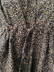 Leopard Print Tunic Top