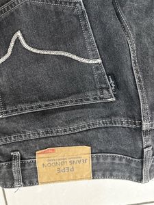 Dark Grey Denim Jeans