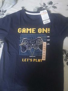 Max 'Game On!' Graphic Tee (Size 8-9)