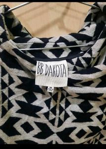 BB Dakota Aztec Hooded Coat