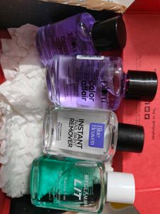 4 Nail Polish Remover Set