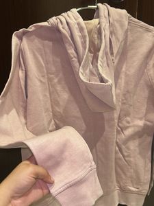 Pink Zip-Up Hoodie