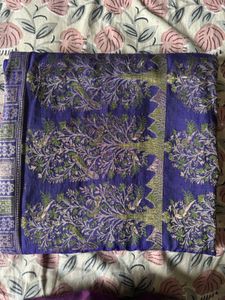 Pure Goergette khaddi weave banarasi saree