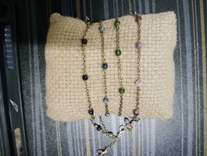 antitarnish semi precious bracelet