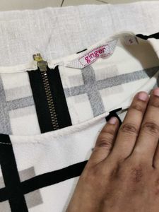 Chic Checkered Dress