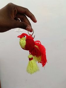 Yarn Bird Keychain Cute Keychai