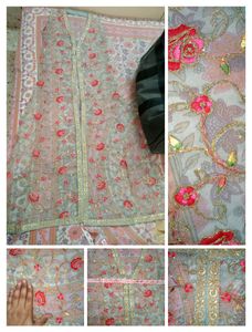 Heavy Embroidery Salwar Suit With Chunni