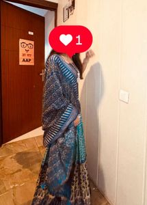 Elegant Blue &amp; Teal Lehenga Choli