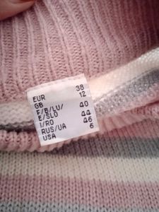 A cute pink Korean Sweater