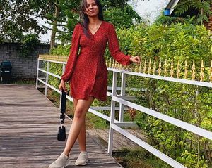 Shein Wrap Dress