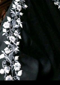 Elegant Embroidered Abaya