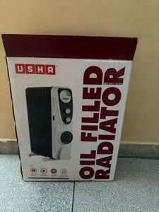 🆕USHA Oil Filled Radiator Room Heater 2700 Watts