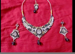 (2 Set Combo) Elegant Bridal Jewelry Se