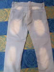 Ripped Light Wash Jeans