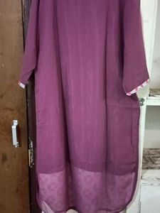 mauve colour xxl size kurti