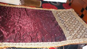 Kalyan Silks Bridal Pattu Saree With Stone Work