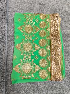 Green Saree