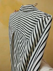 Striped Button-Down Shirt