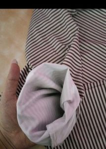 full sleeves brown top